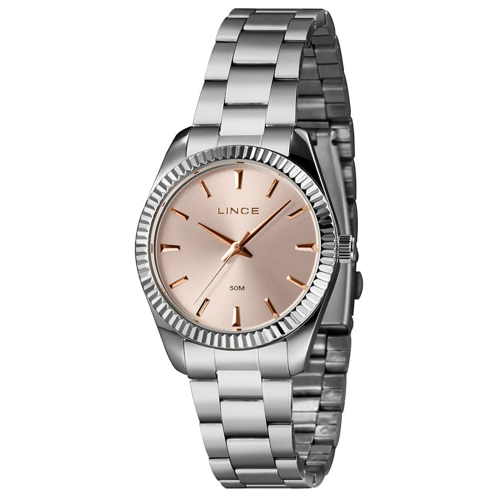 Relógio LINCE feminino analógico rosê LRMJ161L36 R1SX
