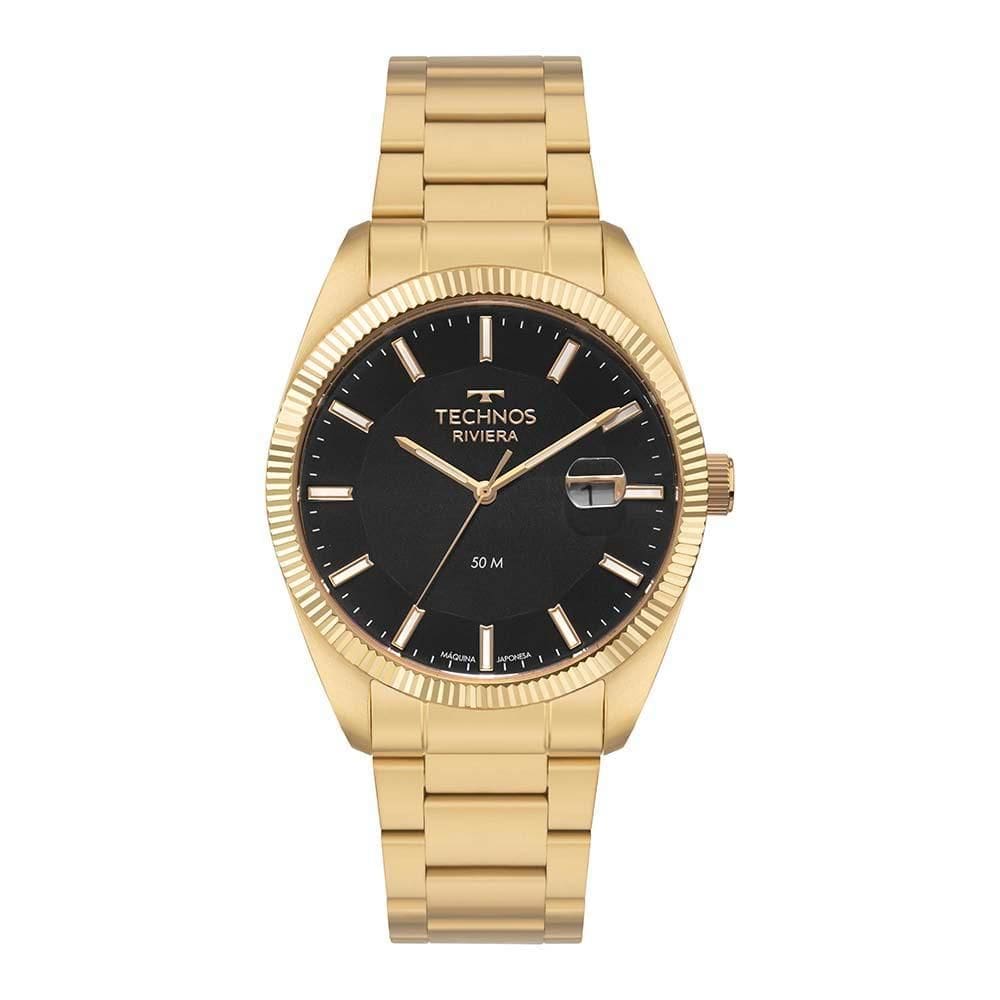 Relógio Technos Masculino Riviera Dourado - 2317AG/1P