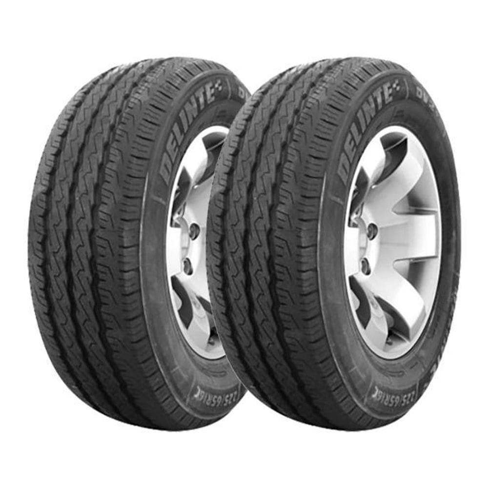 Kit 2 Pneus Delinte Aro 16C 205/75 R16C DV2  8 Lonas 110/108R