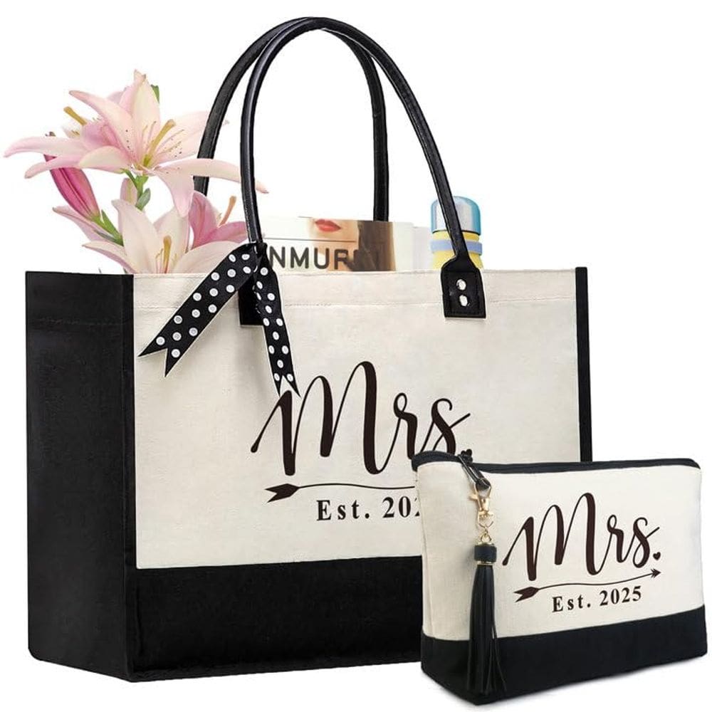 Sacola de lona BeeGreen Mrs 2025 para Bridesmaid