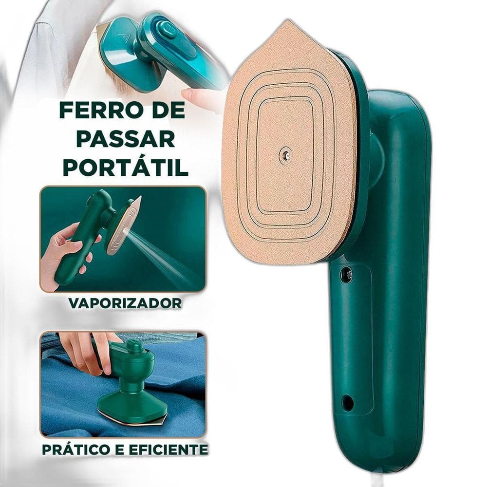 Mini Passadeira À Vapor Portátil