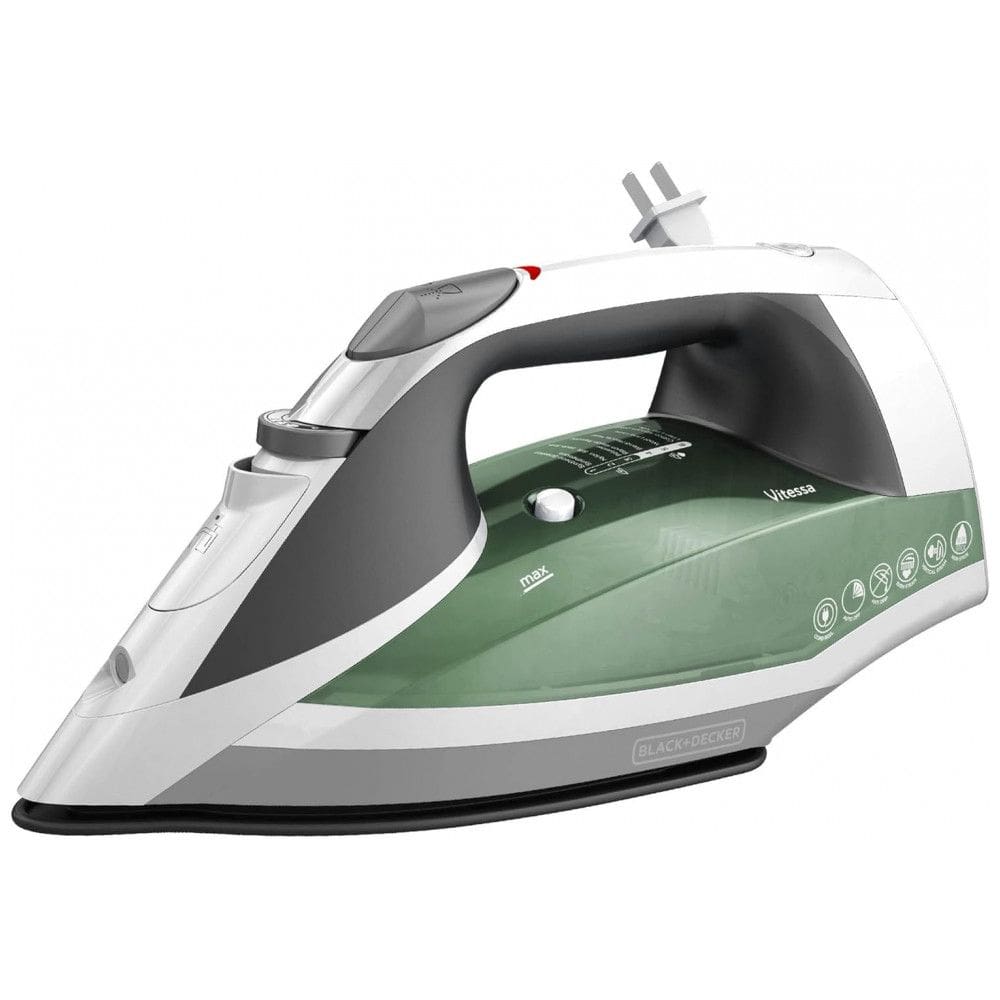 Ferro de Passar a Vapor com Desligamento Automático, 1200W, 110v, BLACKDECKER ICR2020, Verde