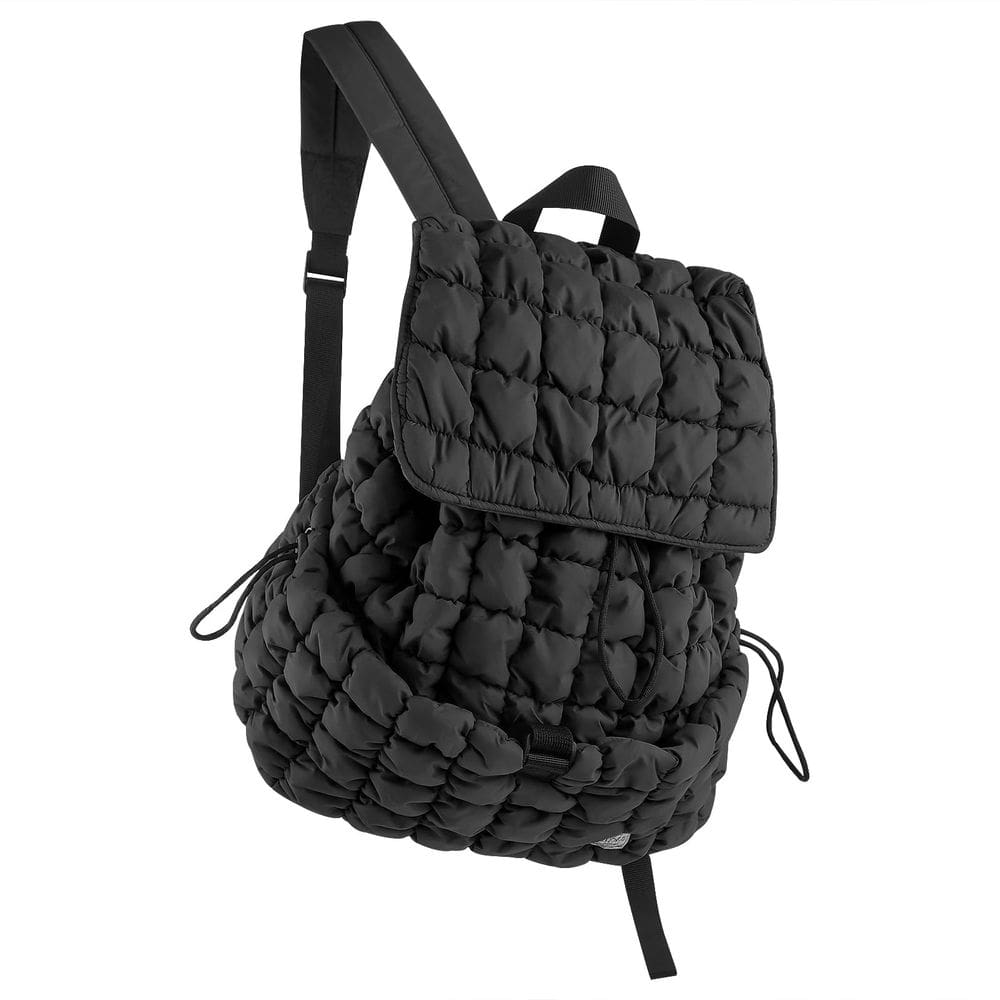 Mochila CONTAIL Puffer acolchoada 18L para mulheres preta