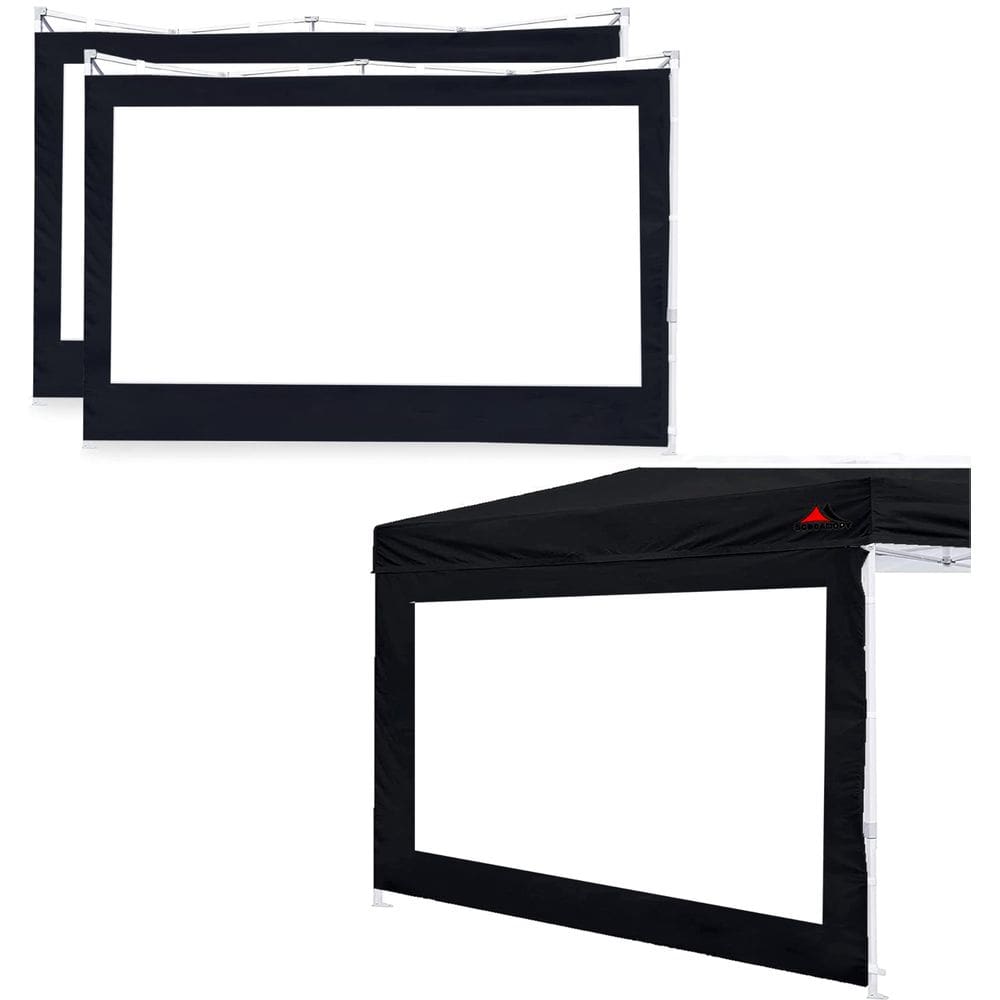 Janela transparente SCOCANOPY SCOCANOPY para moldura de dossel 12x12, pacote com 3