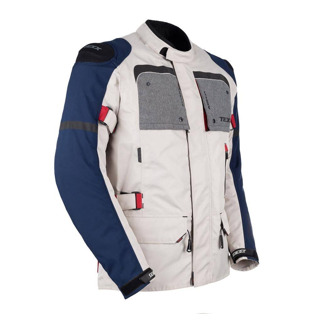 Jaqueta Texx Armor Masc Branc Azul Verm Cinz  Xl [F016]