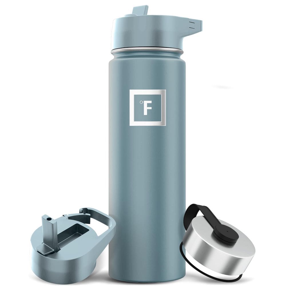 Garrafa de água IRON °FLASK Camping & Hiking 650 ml Elemental Grey