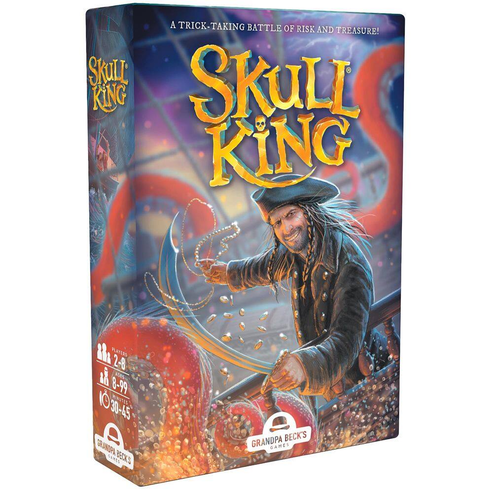 Jogo de cartas Grandpa Beck`s Games Skull King 2-8 jogadores 8+