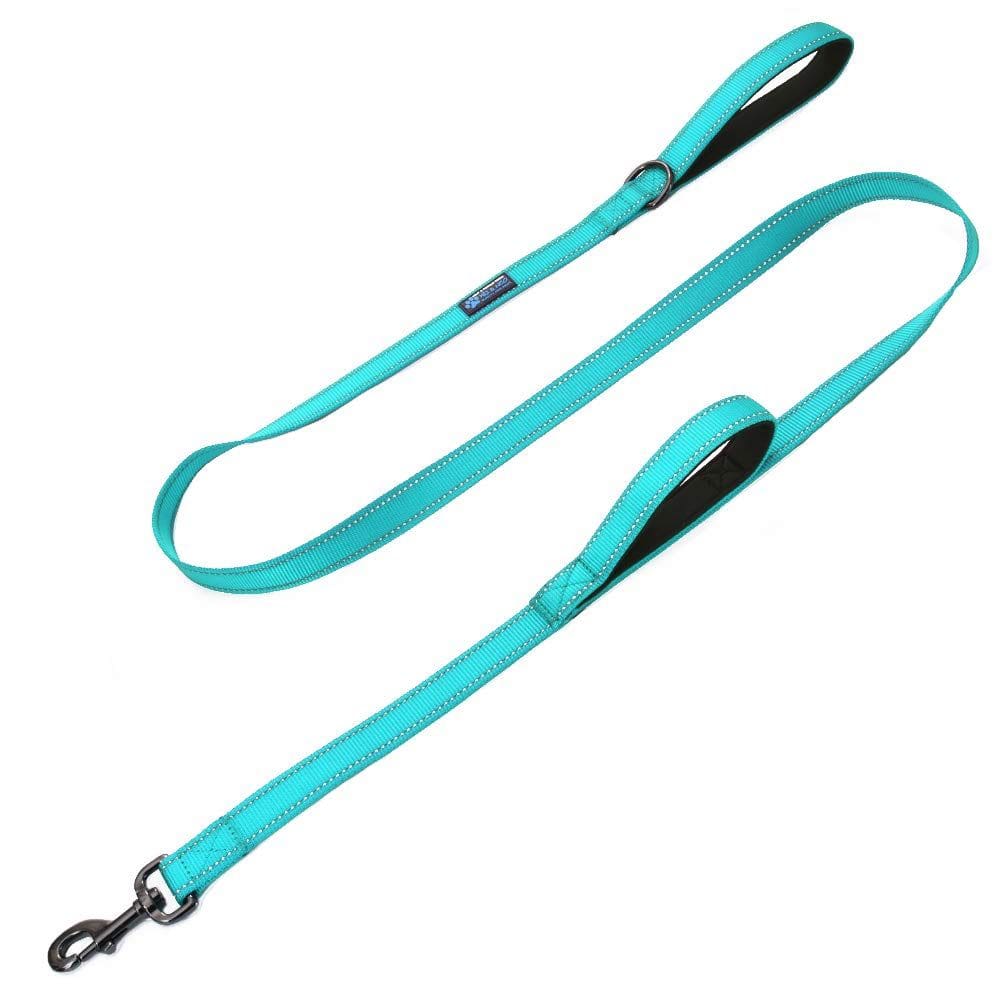 Dog Leash Max e Neo Double Handle Traffic Reflective de 6 pés