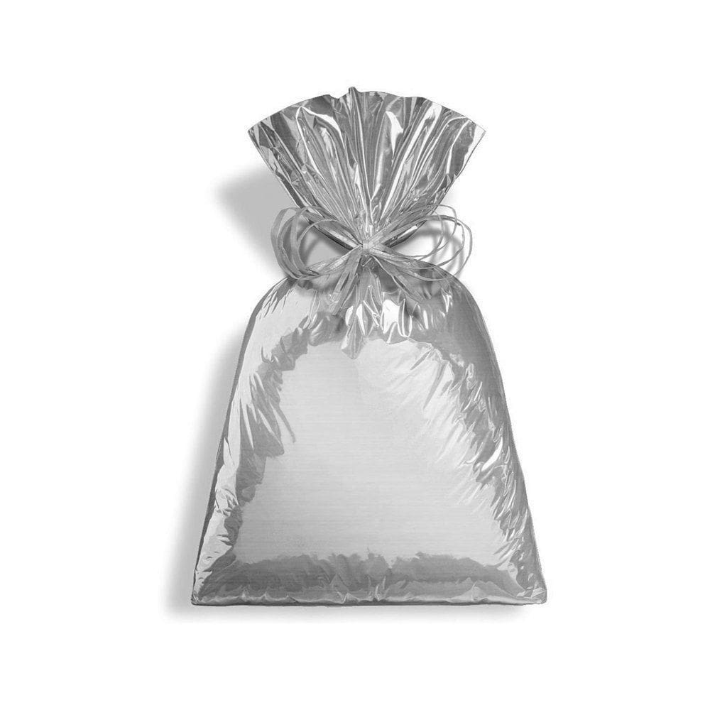 Saco de Presente Metal 45x59 Metalcor Prata - Cromus