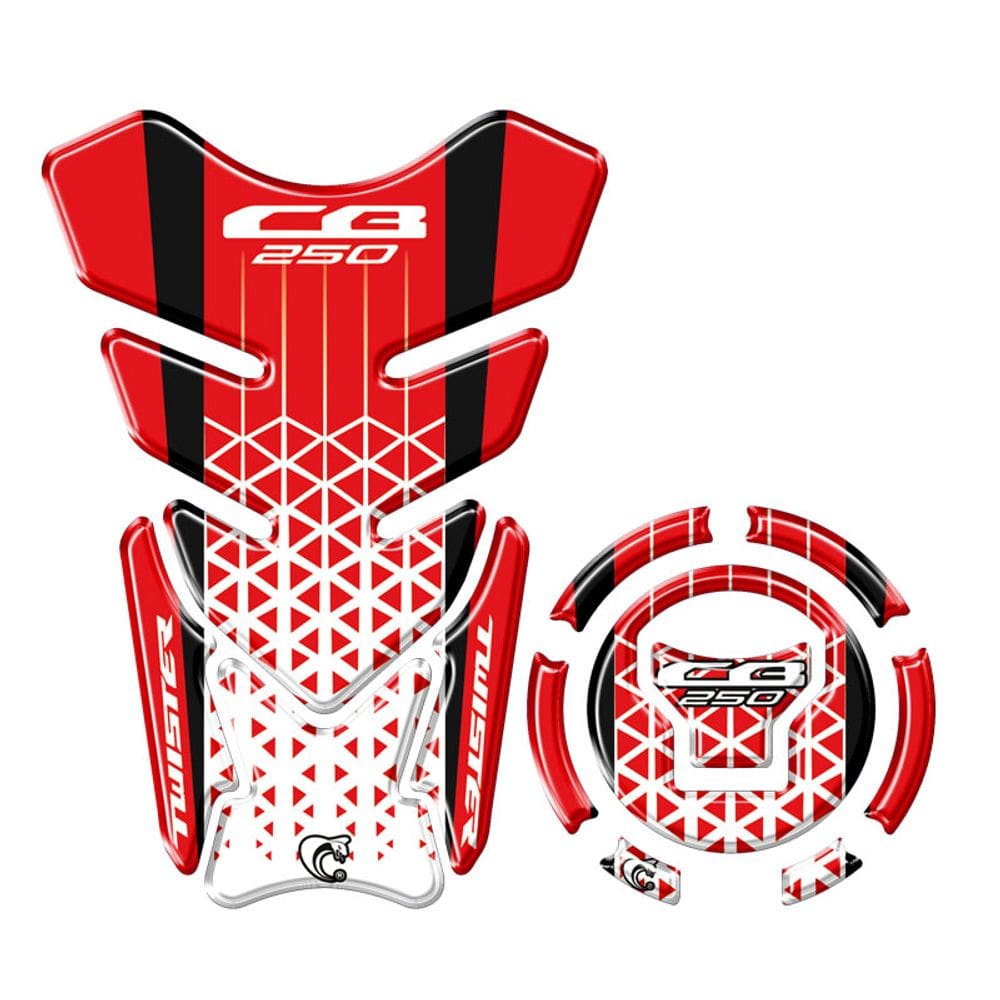 Kit Protetor Tanque Bocal Adesivo Moto Honda CB Twister ano 2022/23
