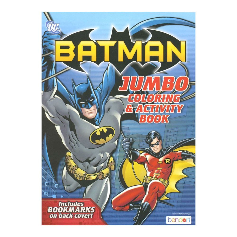 Livro de colorir BAZIC Batman 1 Título 80 páginas para crianças