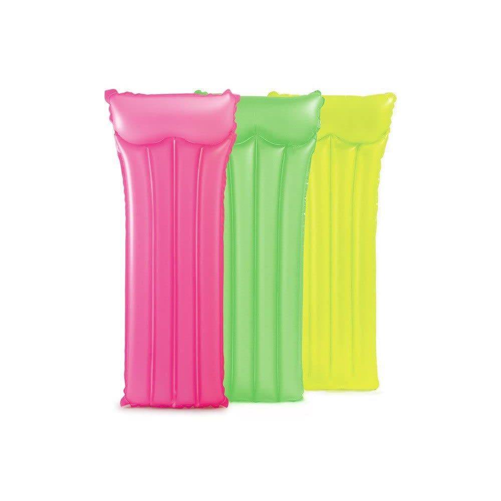 Tapete de ar Intex Neon Frost para piscina 72x30cm