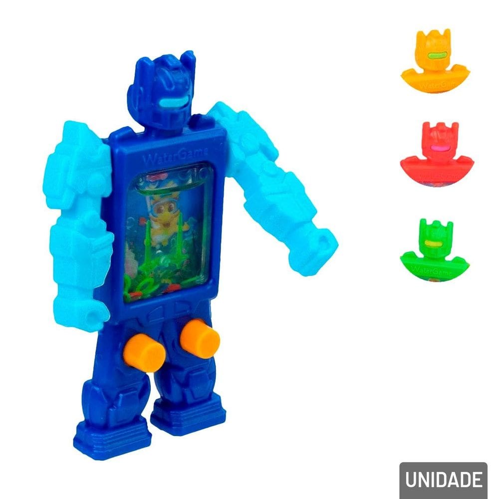 Aquaplay Robô 10,5cm Color - Tudo em Caixa