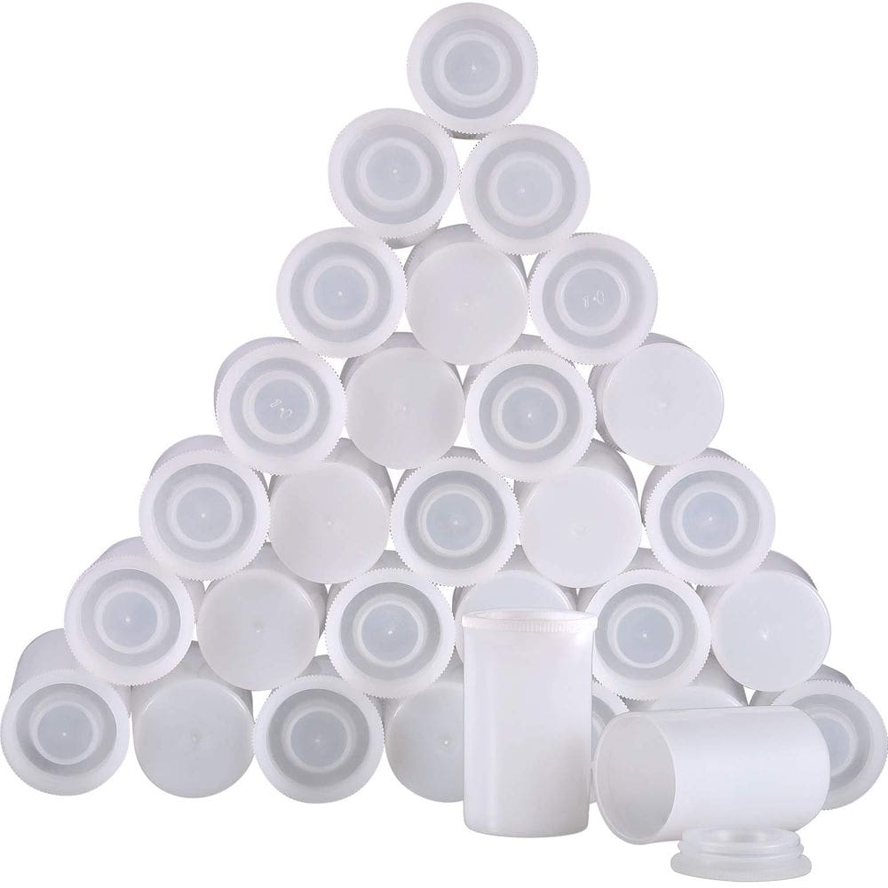 Suporte de vasilha de filme JOVITEC 30 peças de plástico 35 mm branco