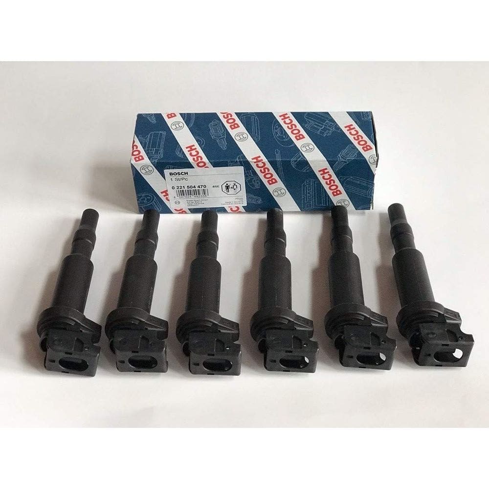 Bobina de ignição Bosch 0221504470 para carros BMW - 6 peças