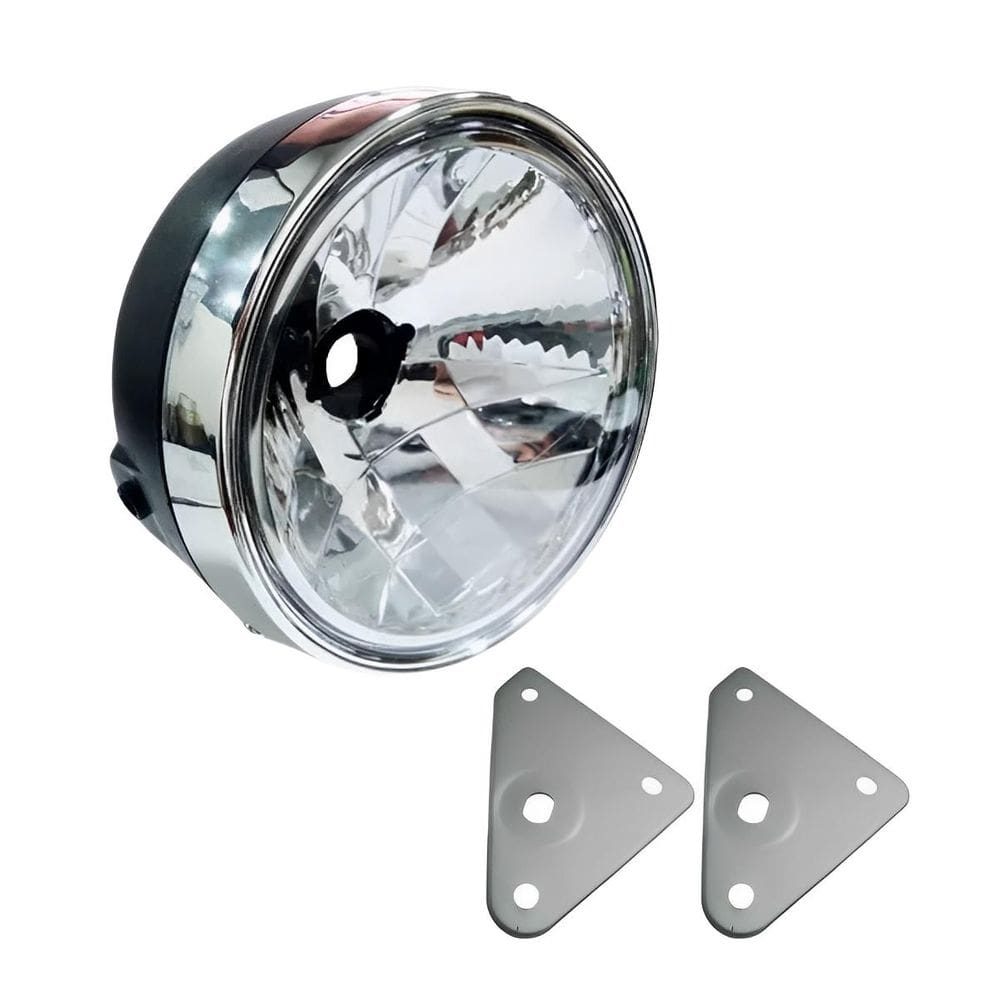 Farol Cbx250 Twister 2001 A 2008 + Suporte Farol Orelhinha