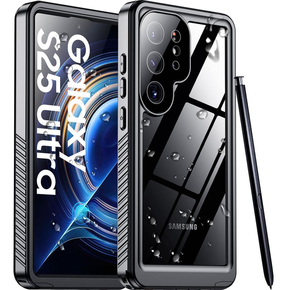 Capa de telefone Temdan à prova d`água com lente para Samsung Galaxy S25 Ultra 6.9&quot;