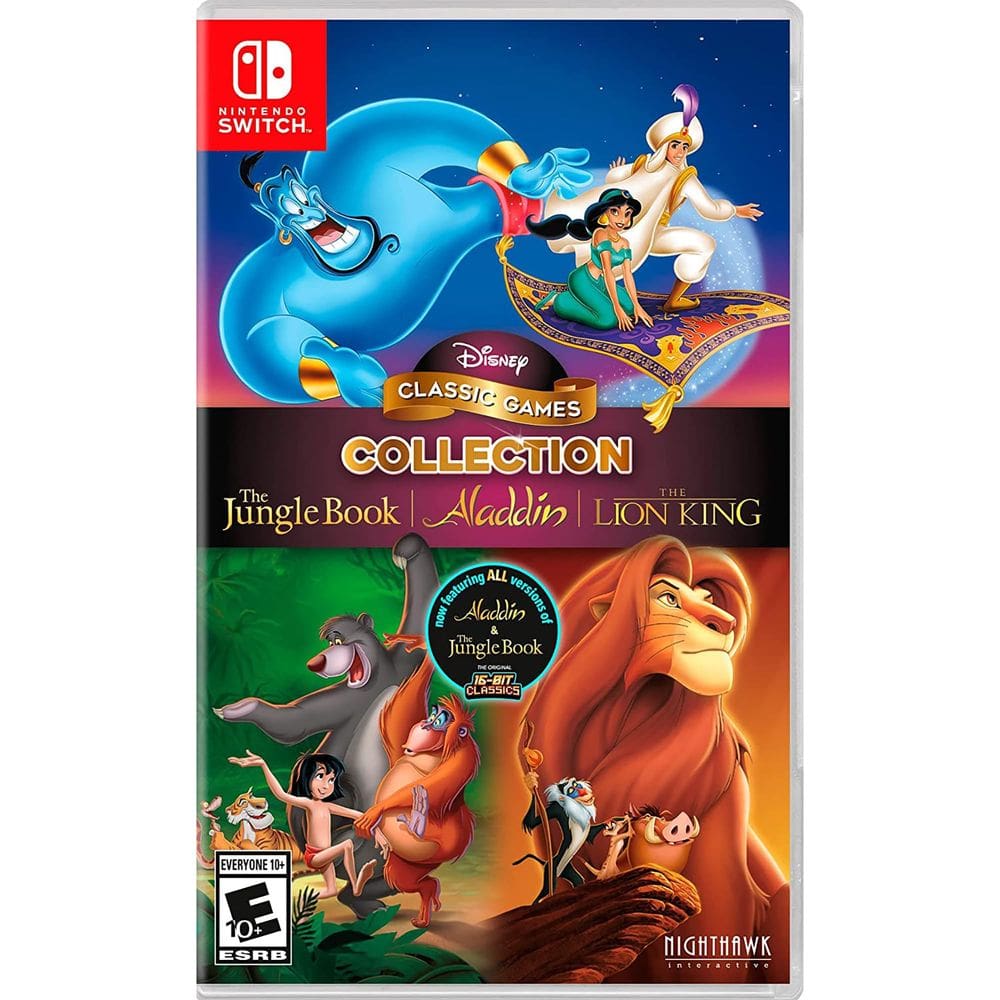 Coleção de jogos Nintendo Switch Disney Classic Games
