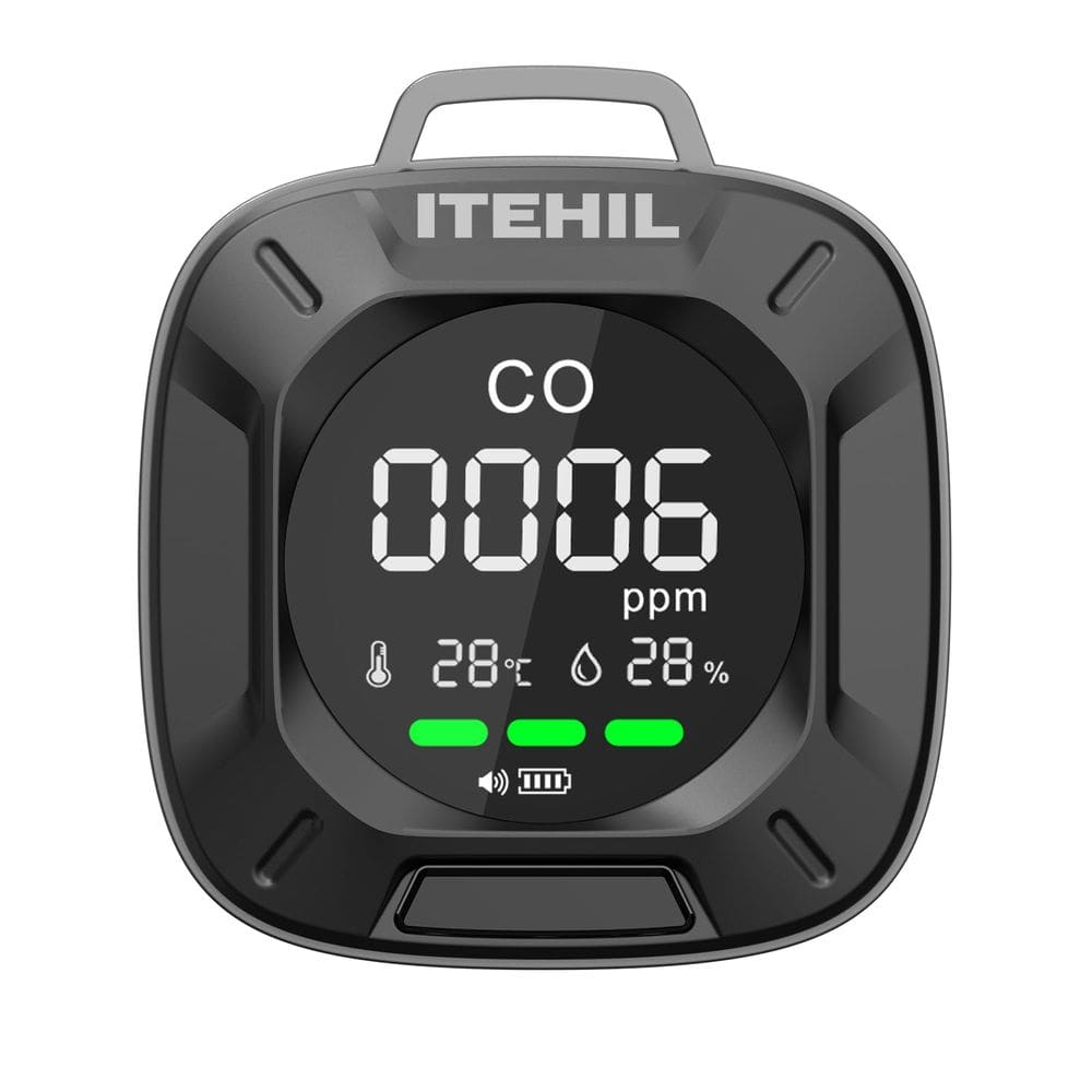 Detector de monóxido de carbono ITEHIL Portable Mini 3 em 1