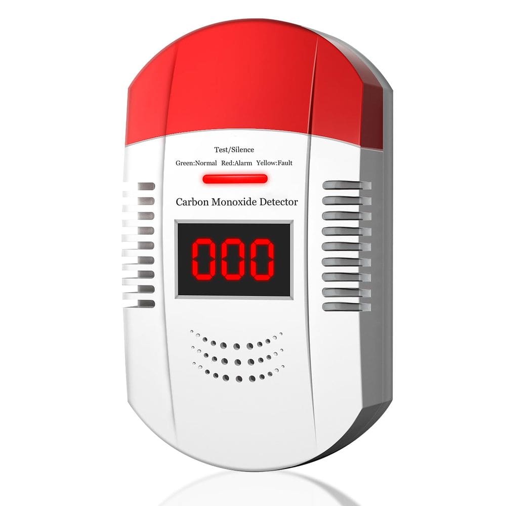Detector de monóxido de carbono AOTIQUAL Plug-in Wall com display