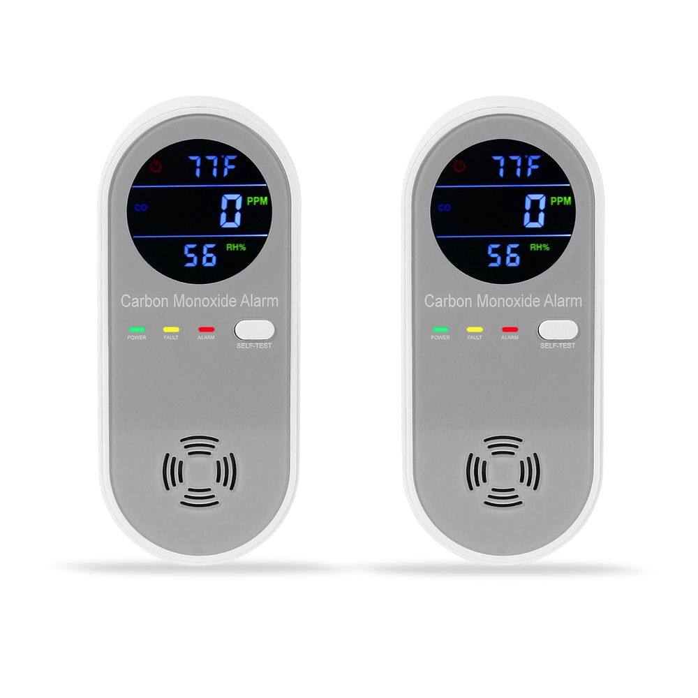 Detector de monóxido de carbono KOABBIT com tela em tempo real x2