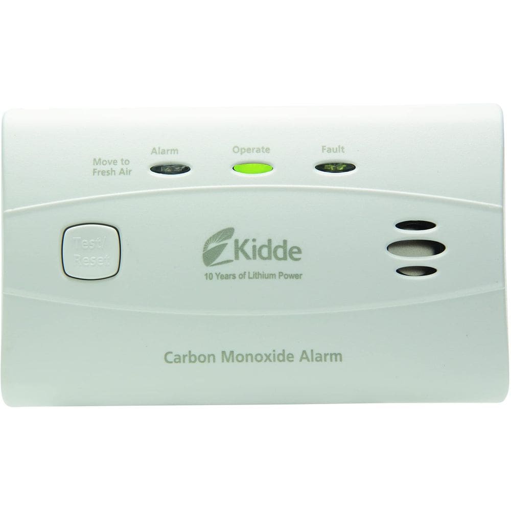 Detector de monóxido de carbono Kidde, bateria de 10 anos, 3 LEDs