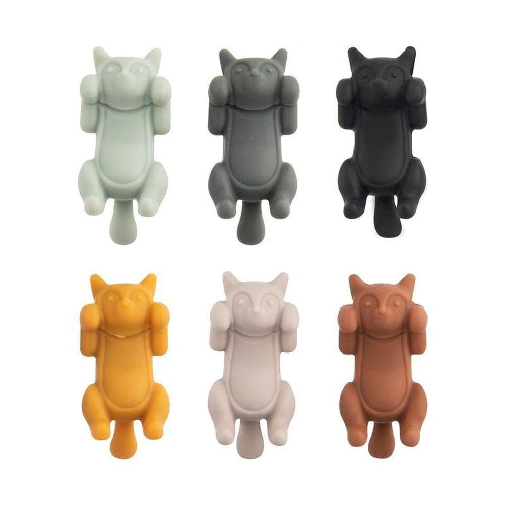 Jogo de Marcador de Taças Home Style Gatos
