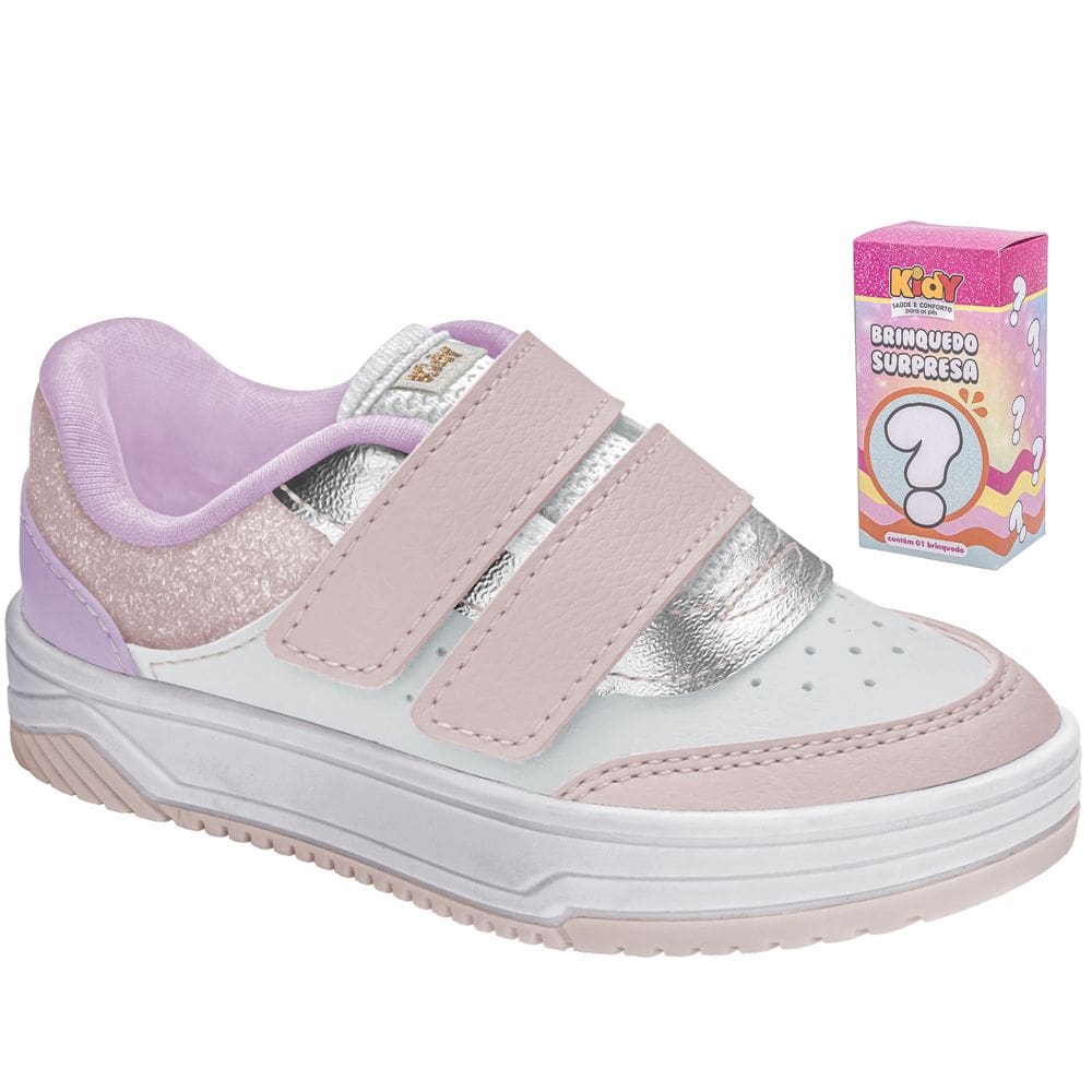 Tênis Infantil Brinquedo Surpresa Menina Kidy 313-0035-0003
