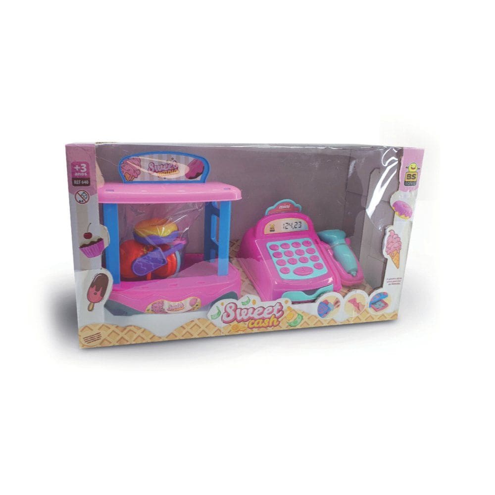Kit Caixa Registrado e Sorveteira Infantil