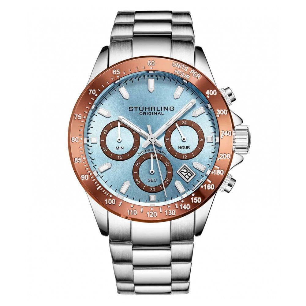 Relógio Stuhrling M18291 - Cronógrafo com 42mm