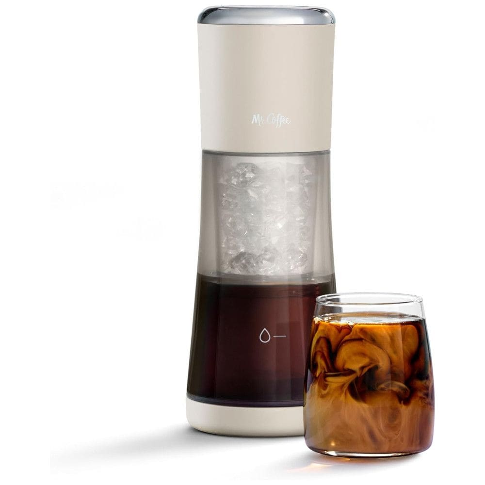 Máquina de Café Mr. Coffee® Express Cold Brew: Prepara Café Gelado em 10 minutos, Perfeito para Bebidas com Leite de Aveia, Rápido e Prático