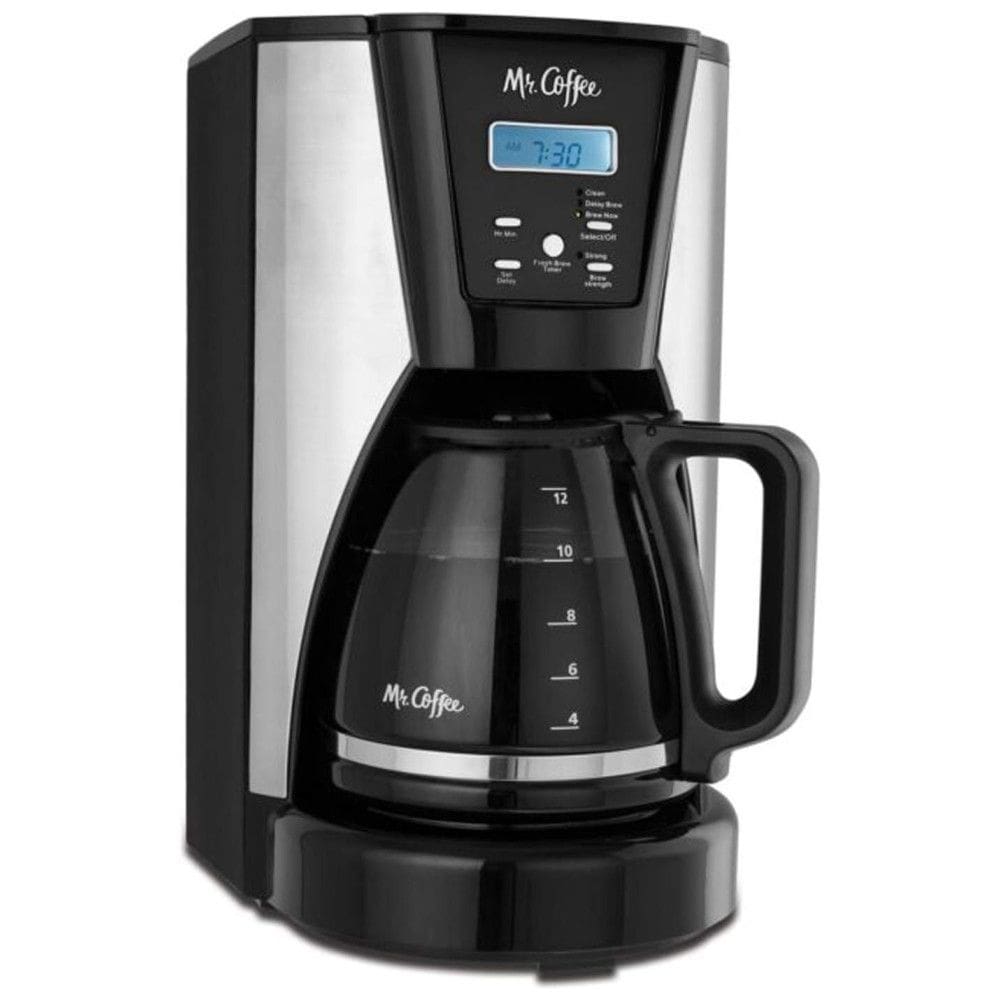 Máquina de Café programável Mr. Coffee 12 Xícaras, Função de Pausa para Servir, Desligamento Automático, Timer e Sinal Sonoro de Ciclo