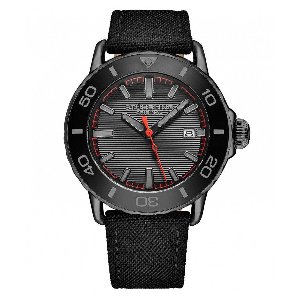 Relógio Stuhrling D49A Quartz 44mm - Resistente à Água 10 ATM