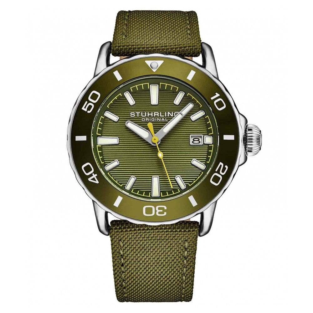Relógio Stuhrling D49A Quartz 44mm - Resistente à água 100 metros