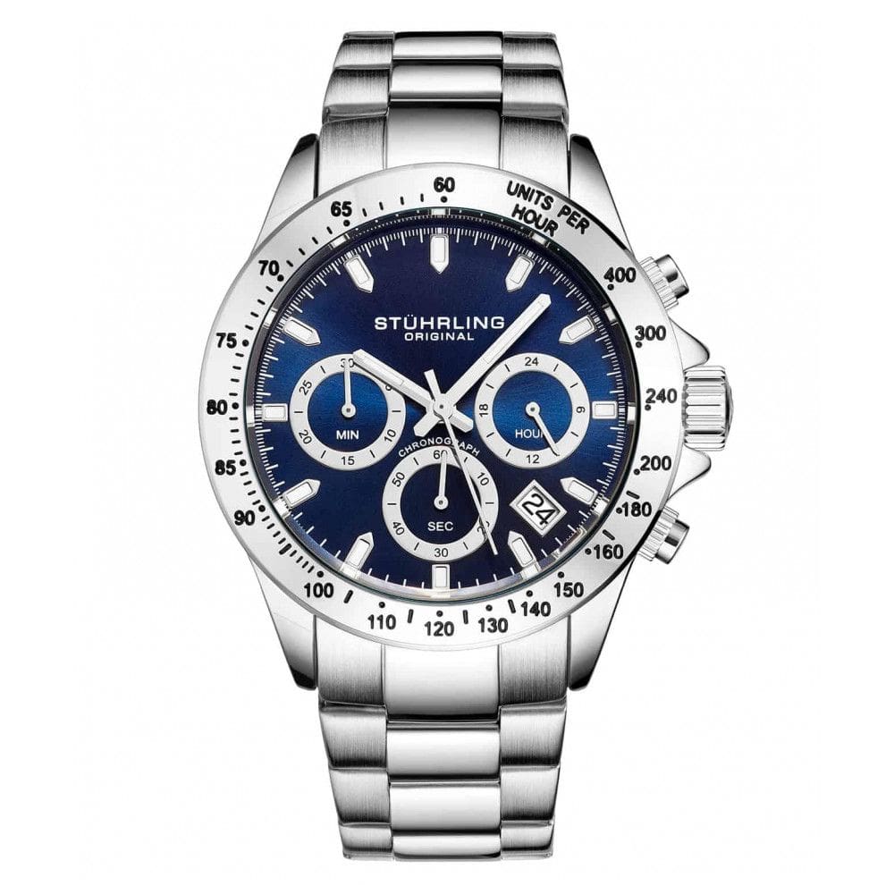 Relógio Stuhrling M18290 - 42mm de Pura Funcionalidade e Elegância