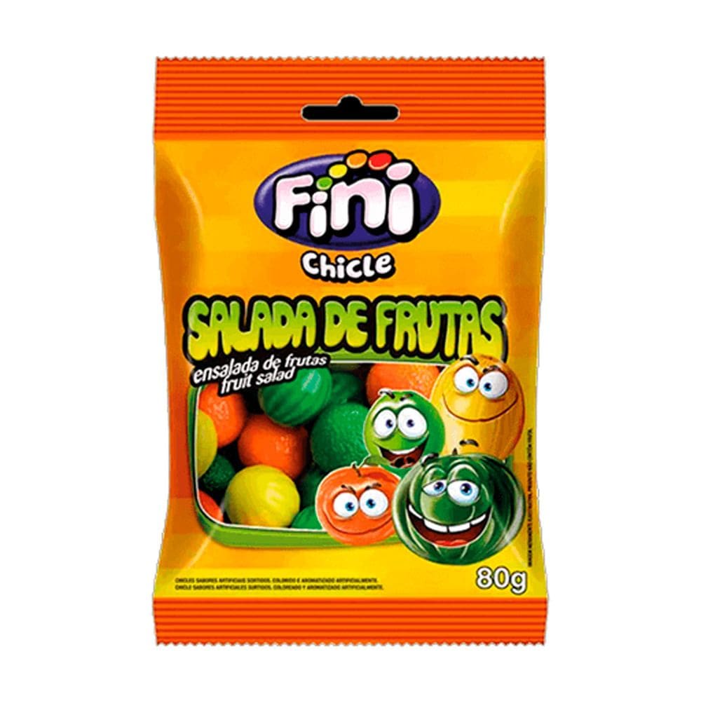 Chicle Fini Salada de Frutas Azedinha 80g