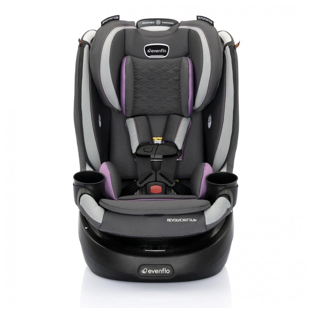 Cadeira de Carro Rotativa Slim 2 em 1 Evenflo Revolve360 com Capa de Limpeza Rápida