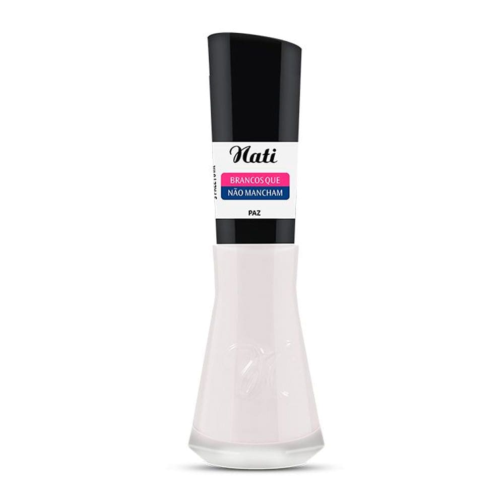 Esmalte Nati Brancos que Não Mancham Paz 8ml