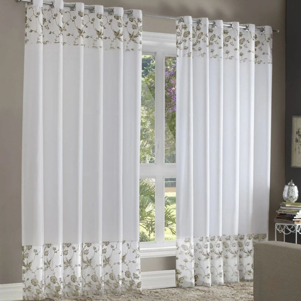 Cortina Dupla Marselha 300x250cm Bege