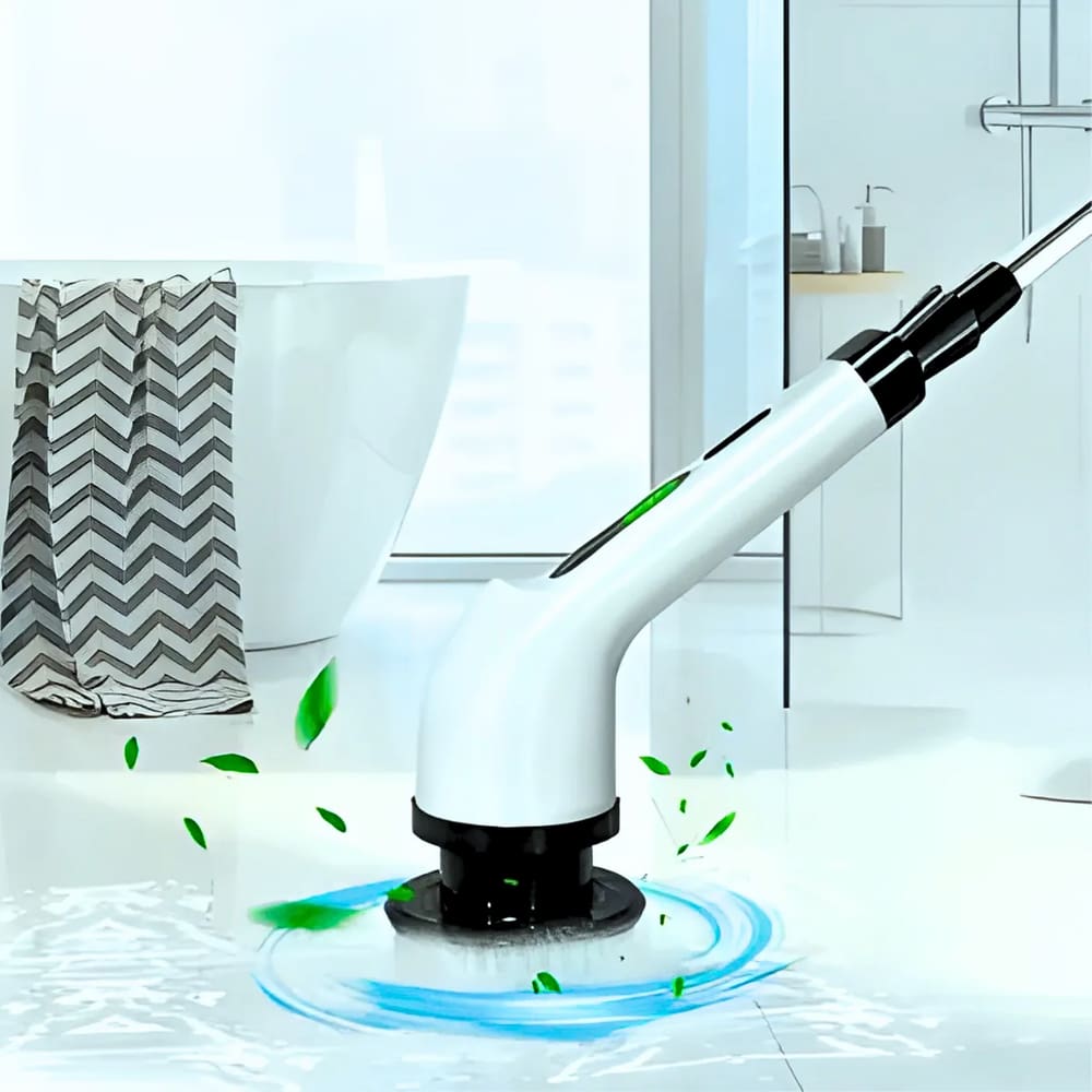 Mop Elétrico Limpeza 360 Rotativo Esfregão Sem Esforço Casa