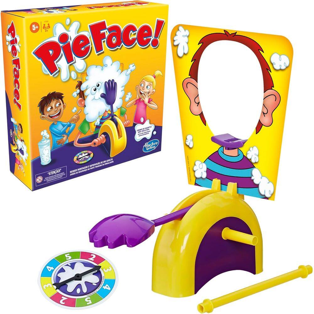Jogo - Pie Face - Torta Na Cara - HASBRO -E7638