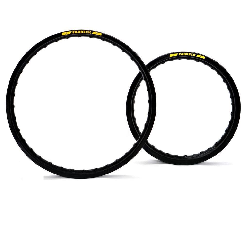 Par Aro Moto Alumínio Preto Brilhoso Moto Honda CG Titan 125