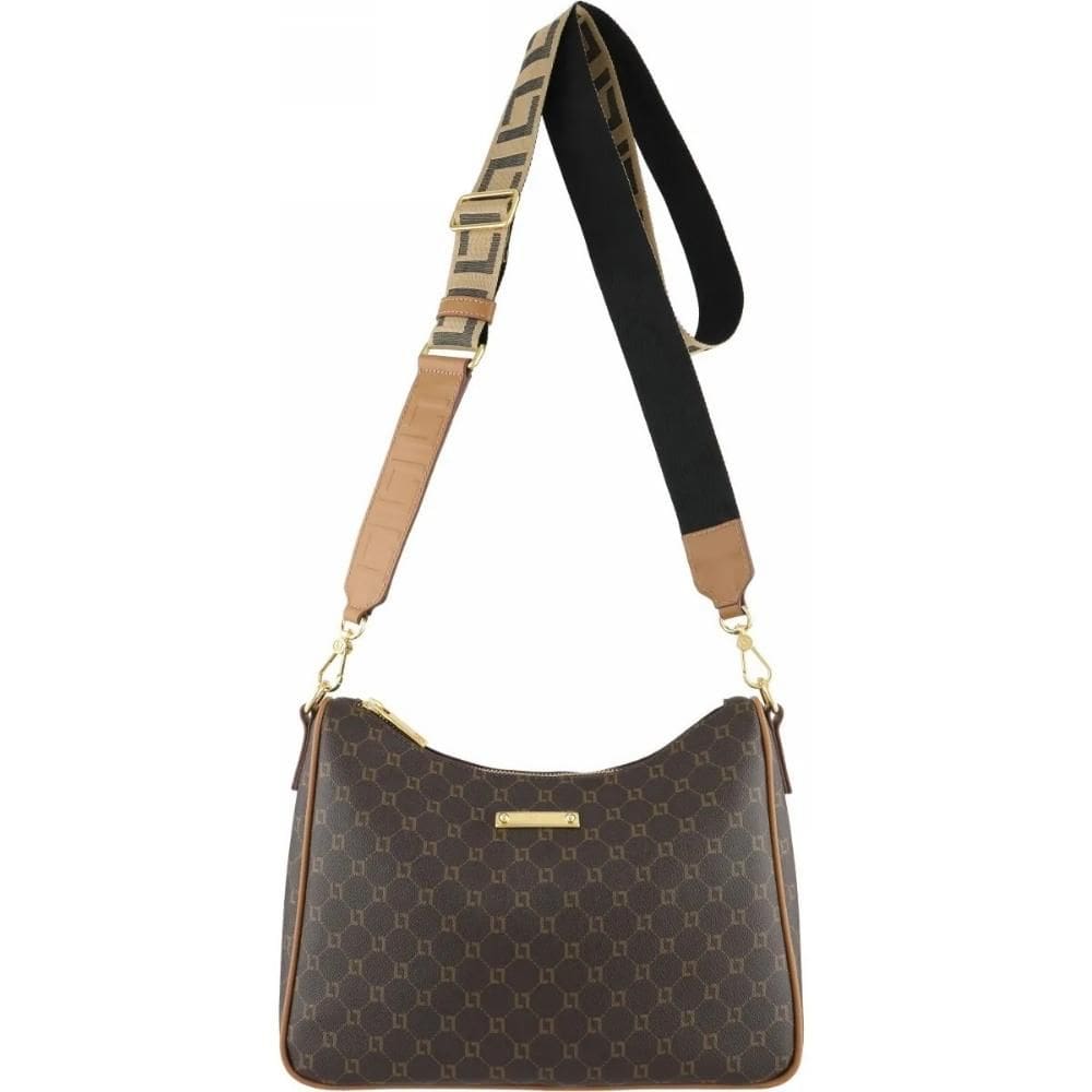 Bolsa Luz Da Lua Couro Feminina Monograma/Calf  Mc1063nac