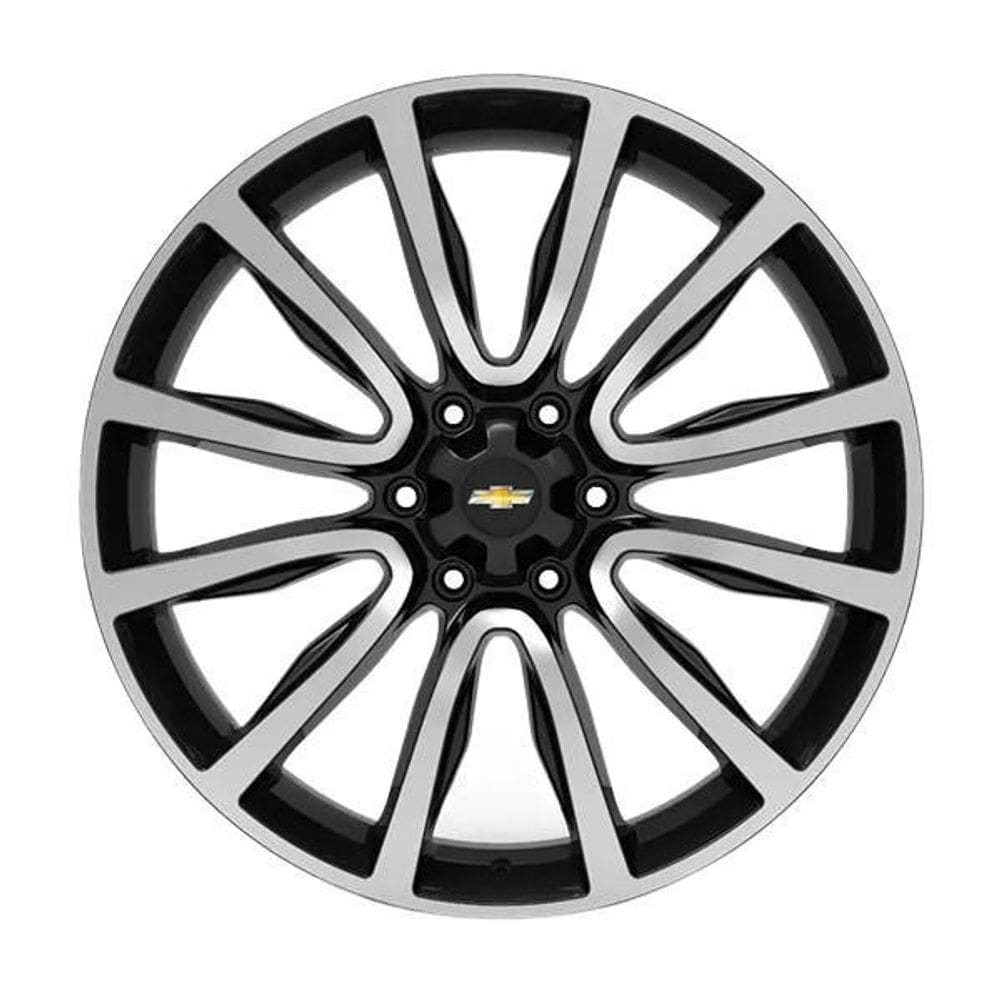 Roda Aro 22X8,5 6X139,7Mm High Country S10 Preto Diamantad