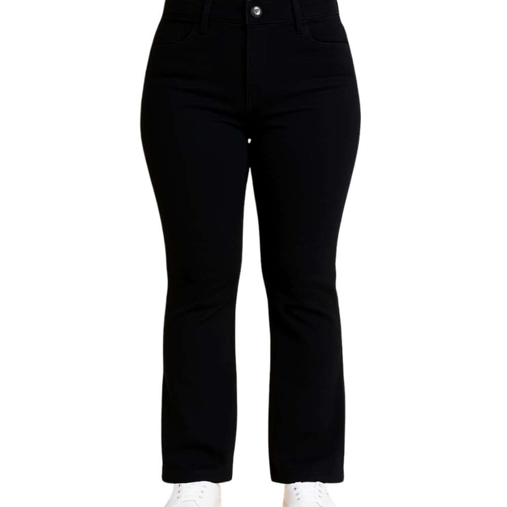 Calça Jeans Feminina Flare Preto