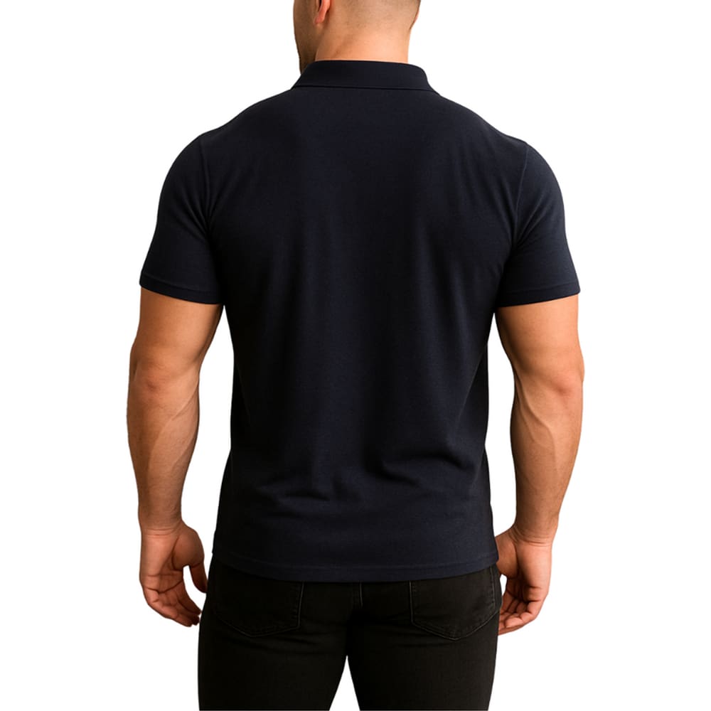 Camiseta Polo Azul Marinho