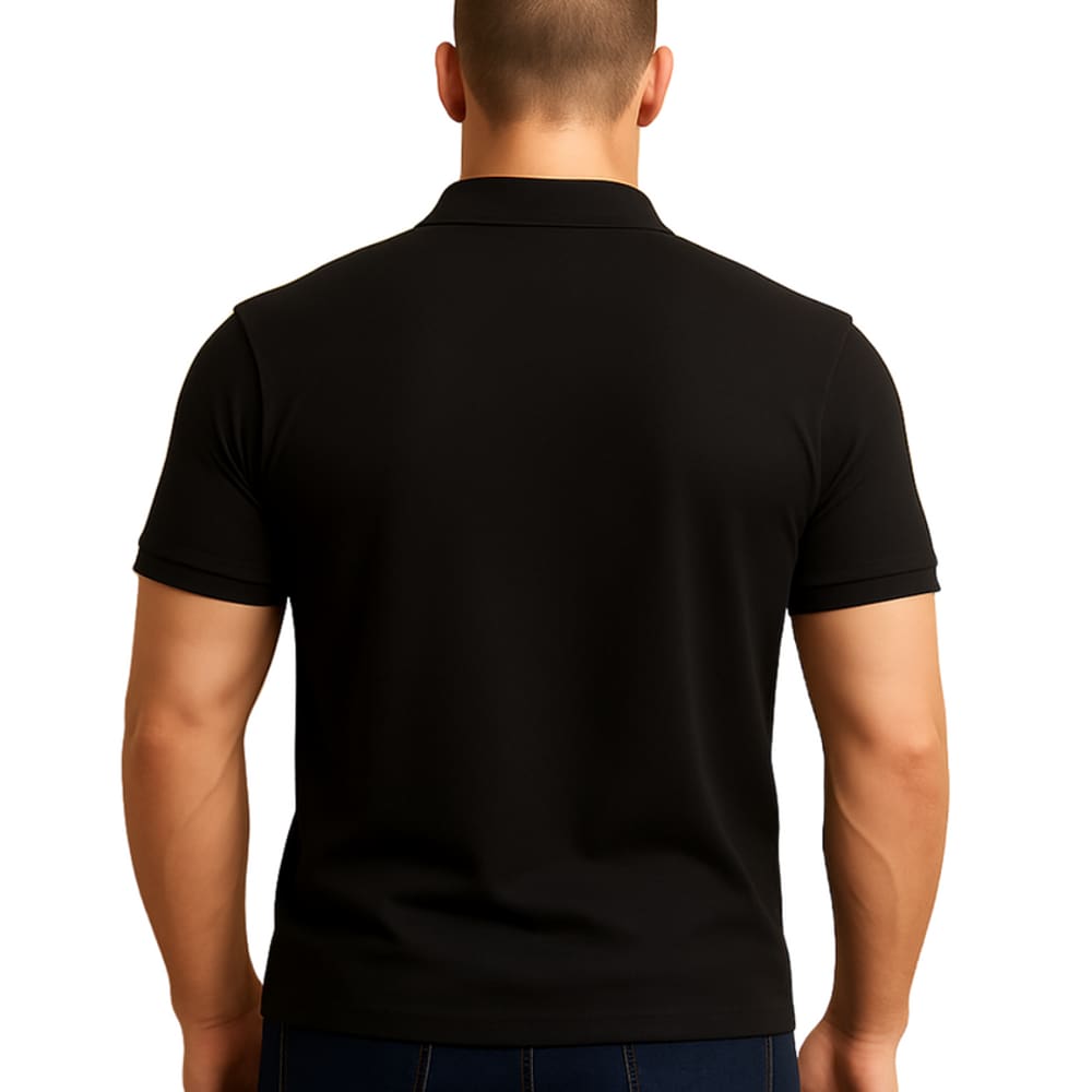 Camiseta Polo Preta