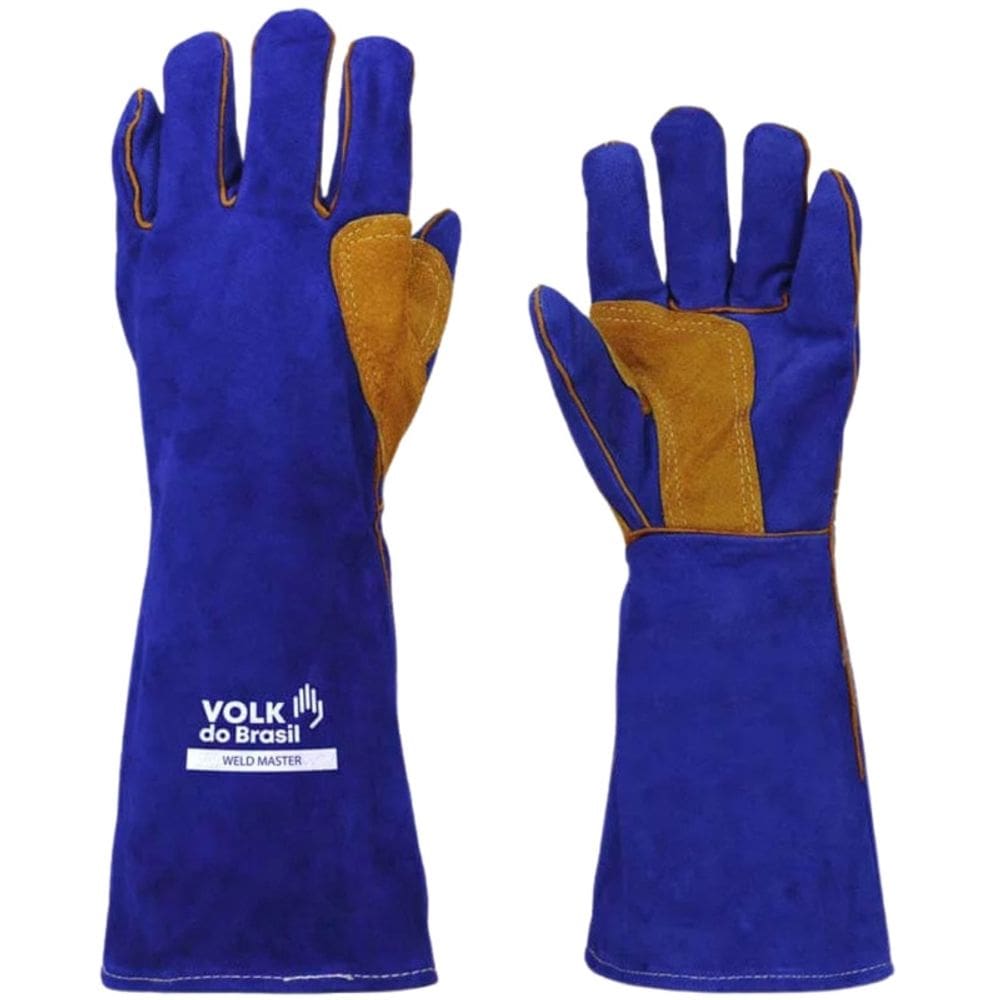 Luva de Solda Weld Master Punho 41cm Tam 10 Volk CA 19894