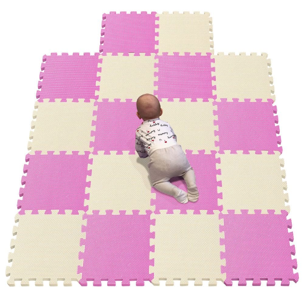 Tapetes de jogo de quebra-cabeça YIMINYUER 18 ladrilhos de 30 cm x 30 cm x 1 cm cada