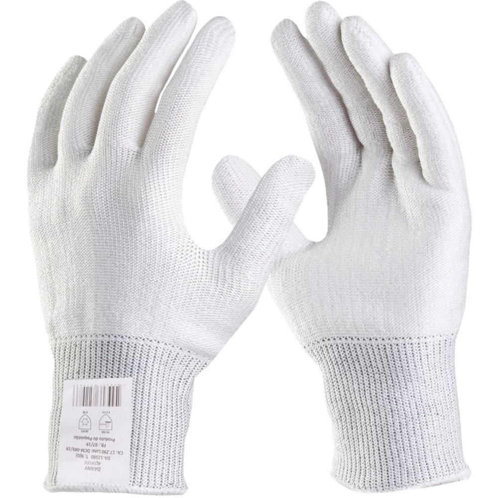 Luva Açoflex Branca Danny CA 47320